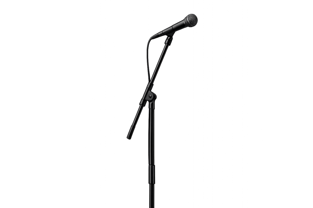 Mic and stand Mic and stand