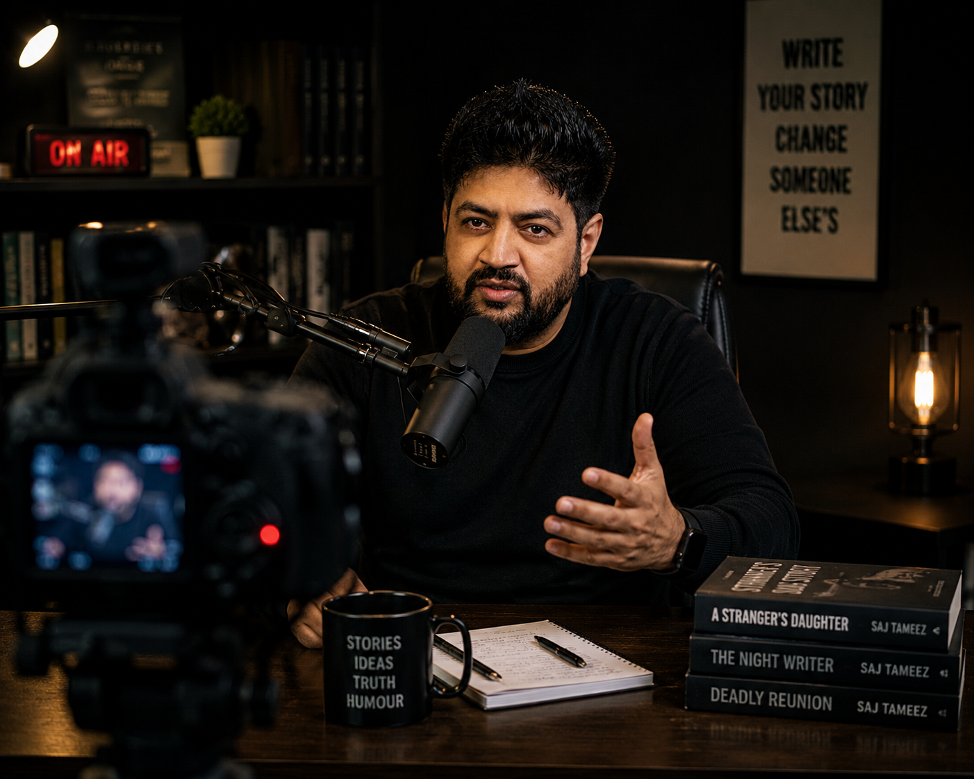 Saj Tameez Recording