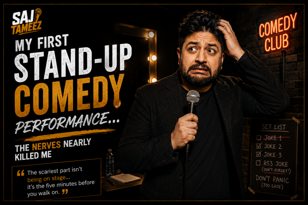 My First Stand-up - Saj Tammez